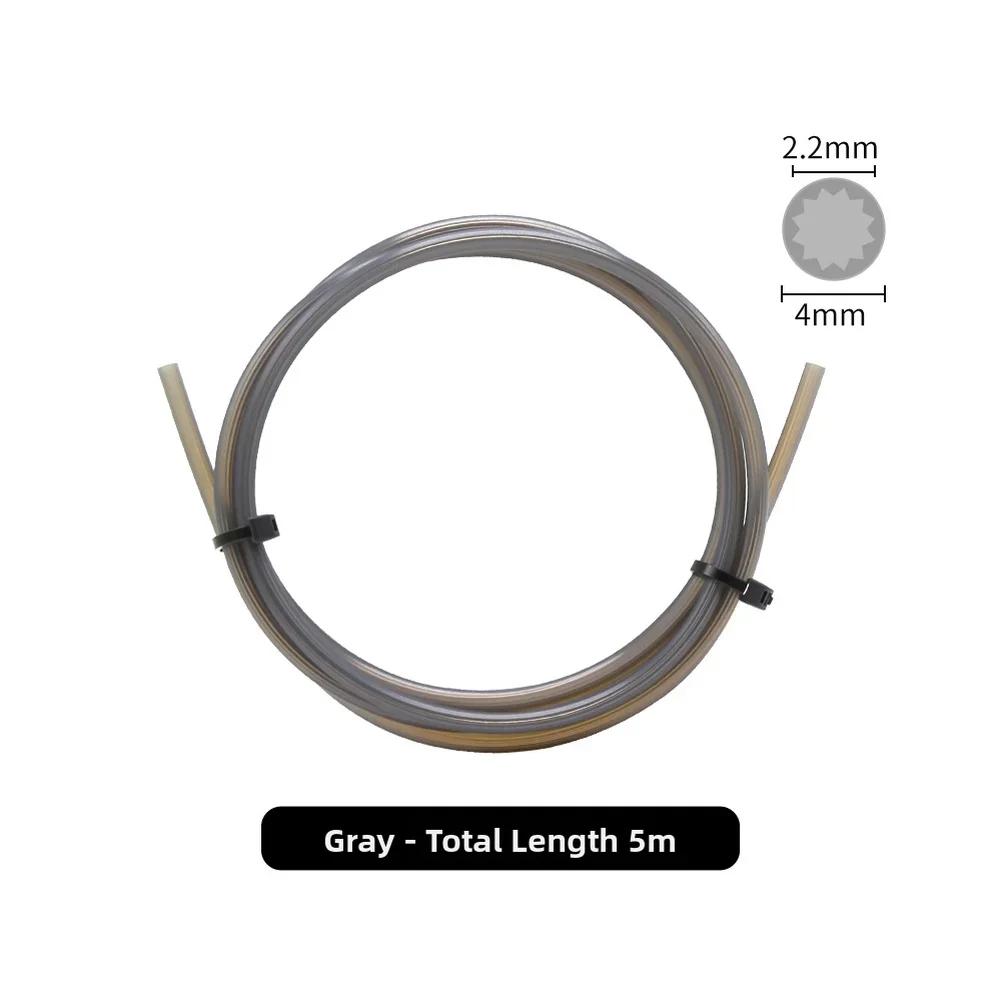 PTFE-вкладыш PTFE-подающая трубка Внутренняя стенка в форме звезды Конструкция с низким коэффициентом трения Гладкая внутренняя стенка Высокая эластичность Для 3D-печати