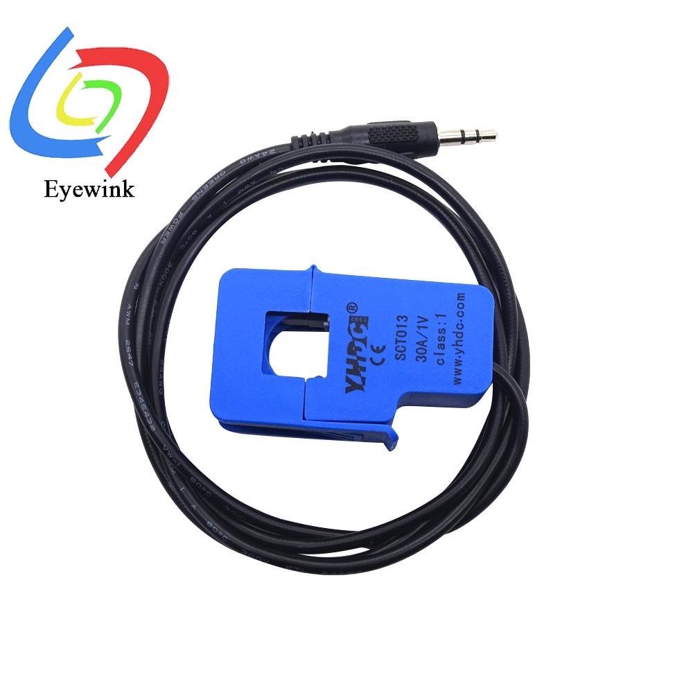 SCT-013 0-100А Раскрываемый трансформатор тока SCT013 Неинвазивный датчик переменного тока Раскрываемый трансформатор тока