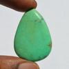 Кабошон из натурального драгоценного камня хризопраз - россыпью полудрагоценный камень 33 карата грушевидной формы 37x26 мм, Jewelry Craft Supply