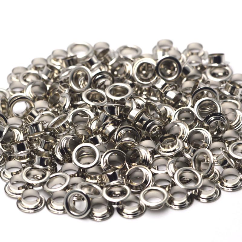 50 шт. 1,5-3,5 мм латунные петельки из кожи для ремонта, круглые кольца для глаз для обуви, сумки, одежды, кожаный ремень, шляпа