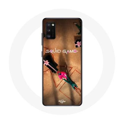 Coque Samsung Galaxy A41 Squid Game Logo Soldat