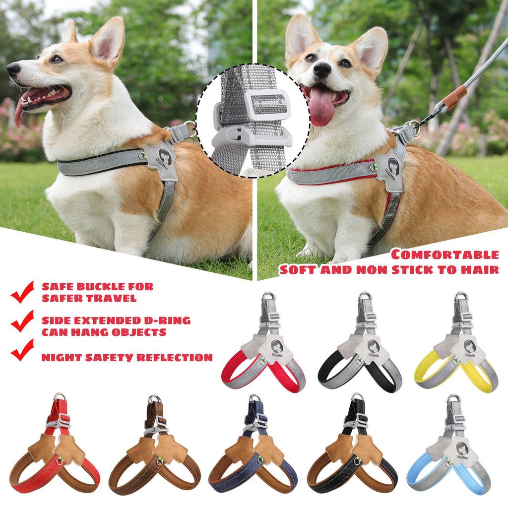 Dog Chest Strap Saddle Pet Chest Strap Breathable Dog Chest Strap