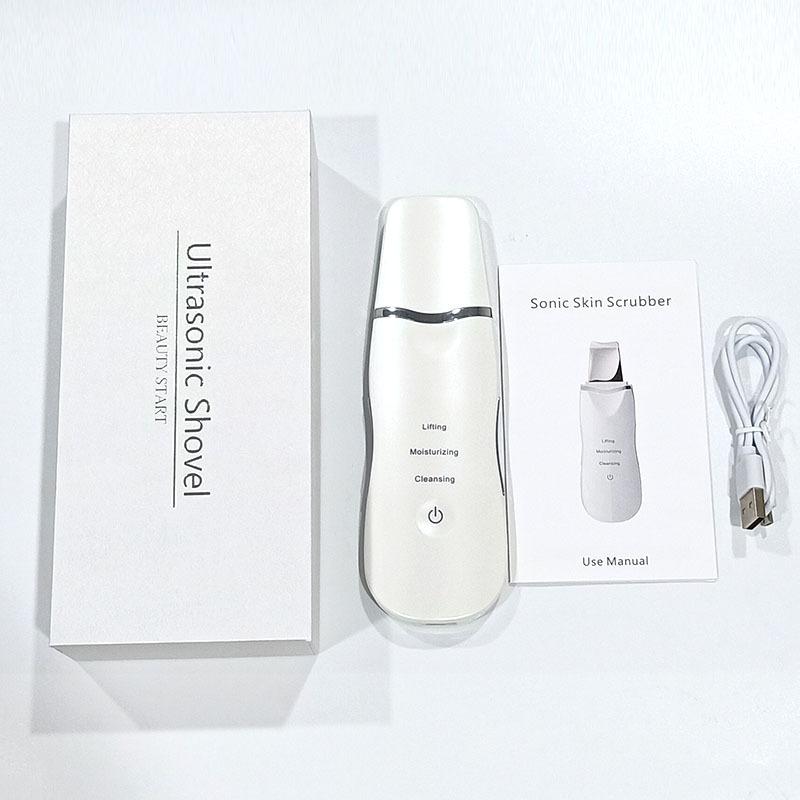 Ultrasonic Leather Shovel Machine, New Electric Cleanser Blackhead Absorber Export Beauty Instrument
