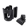 2 In 1 Stroller Cup Phone Holder Adjustable 360 Degrees Rotation Universal Drinking Cup Holder for