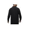 Jordan SS23 Logo Embroidered Rugby Long Sleeve Polo Shirt Men Tops Black DV7655-010