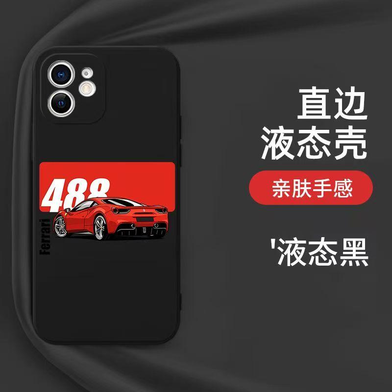 Чехол для мобильного телефона автомобиля для Apple 13 Huawei Mate40 iPhone12promax Для Ferrari SF90 Команды SJ Scuderia Ferrari Roma 488 Portofino F8