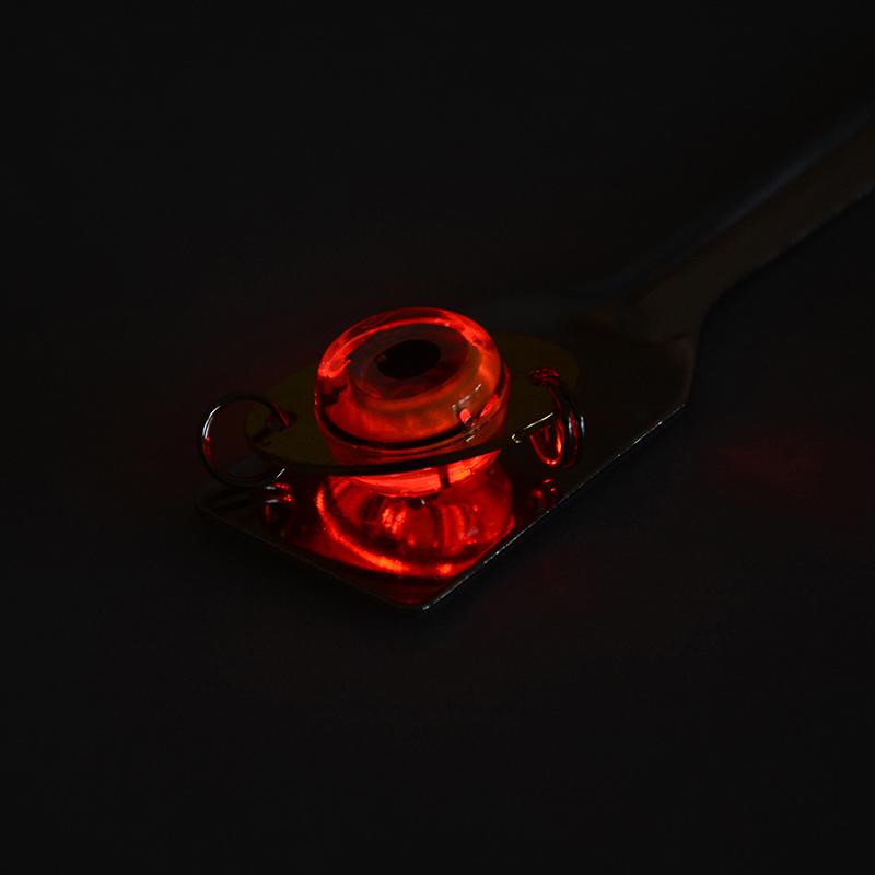 Светодиодная мини-вспышка для рыбы, приманка, лампа, глубокая капля, подводная форма глаза, рыбалка, кальмар