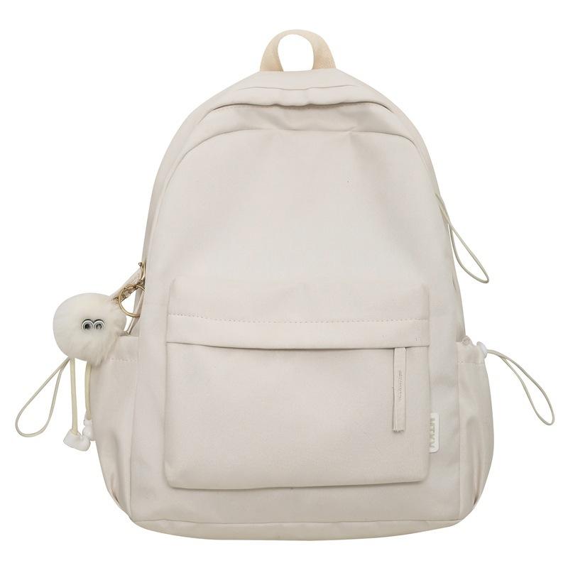 Сплошной цвет рюкзак женский кампус младших классов средней школы школьный ранец