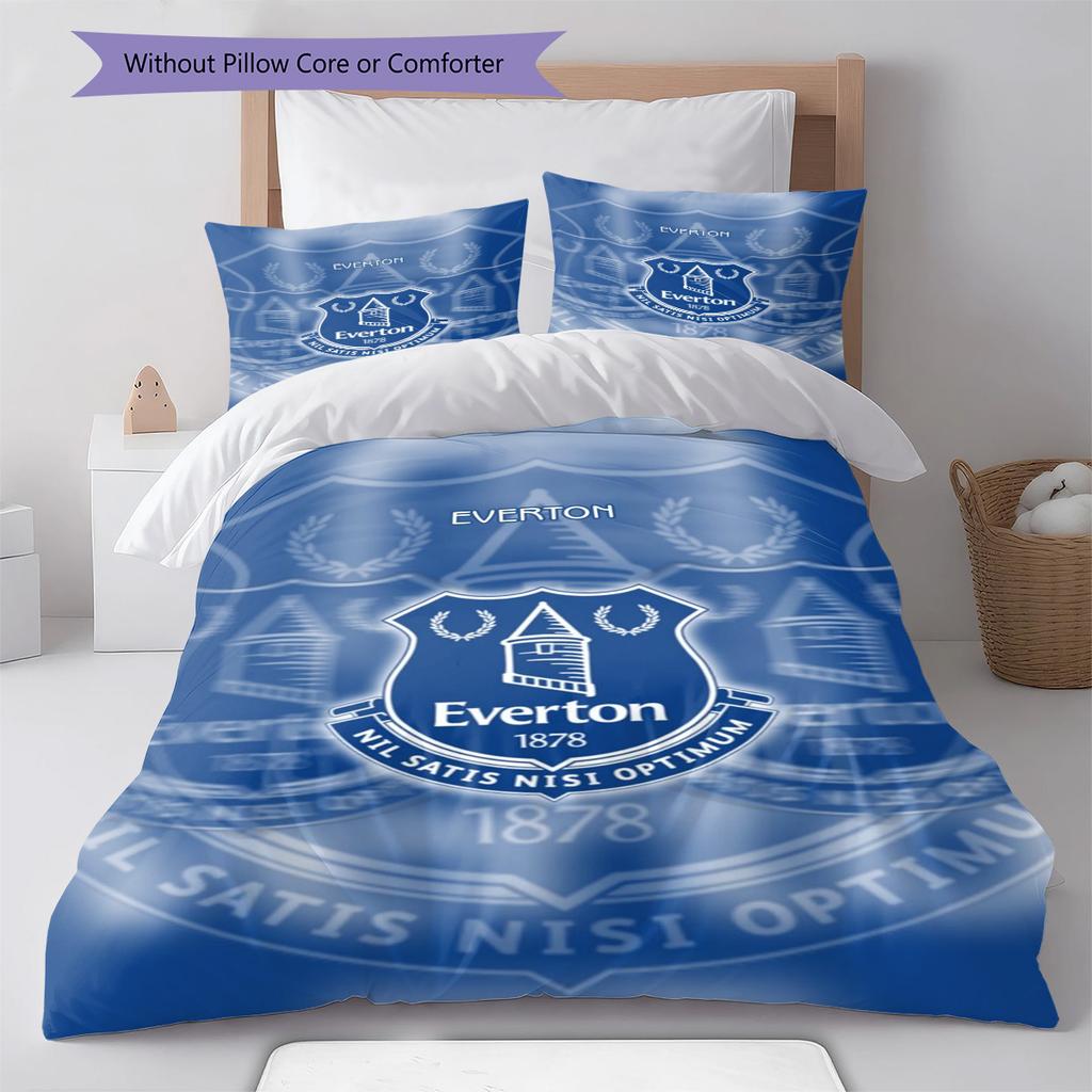 Постельное белье с узором Everton Комплект Пододеяльник Наволочка Домашний Декор Подарок (1 пододеяльник + 2 наволочки, без наполнителя)