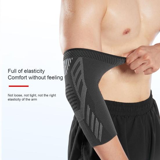 1 шт. бандаж на локоть теннисиста компрессионный облегчение воспаления многоразовый носимый поддерживающий рукав спортивные принадлежности