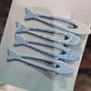Blue Gradient Small Fish Metal Hair Clip Simple Versatile Side Duckbill Clips Hair Accessories Exquisite Cute Hair Accessories
