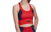 X Marimekko Adidas X Marimekko Спортивное нижнее белье Женское Rush Red Средняя поддержка HH7316