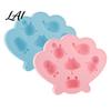 Easy Clean Ice Cube Tray Ocean Animal Silicone Food-Grade Flexible Mold for Seashell Turtle Safe Molds Babies Whale Shapes Easy-Release Fun