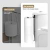 Extended Toilet Roll Paper Holder Wall Mounted Lengthen Tissue Storage Holder  Bathroom