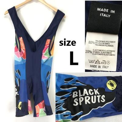 Велошорты с лямками Castelli Italy Made Многоцветные Темно-синие Размер L Мужские(ИСПОЛЬЗОВАЛ)