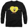 SpongeBob SquarePants Unisex Adult Heart-Shaped Sponge Valentine`s Day T-Shirt