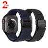 Парашютные ремешки для Apple watch 11 10 Ремешок 46мм 42мм 45мм Ultra 3 49мм 44мм 41 Плетеный браслет correa iWatch Серии 9 8 SE 6 7