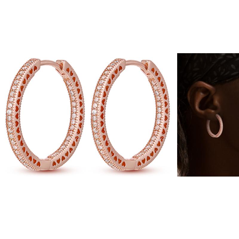 Трендовые новые фиолетовые серьги-кольца в форме буквы U с цирконием серебряного цвета, роскошные серьги для женщин, девушек, женские ювелирные изделия, аксессуары