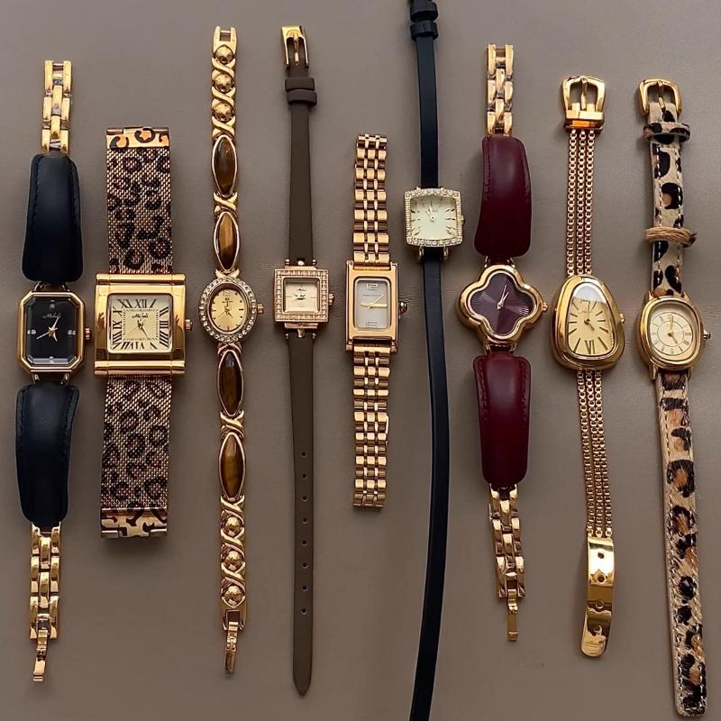 Antique Watches Japanese Medieval Wristwatches Women's Quartz Watches Vintage Elegant Temperament
