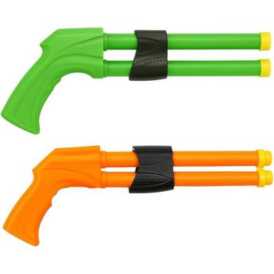Детский водяной пистолет с двойным стволом, длина 42 см, цвет случайный, для игр на открытом воздухе и водных сражений