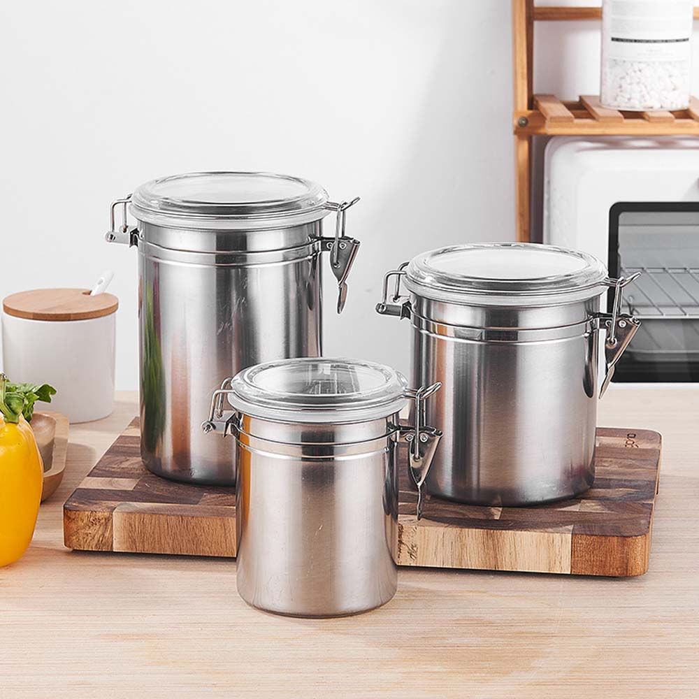 Зерно Кухонный Инструмент Банка для Сыпучих Продуктов Сахарница Герметичная Банка Контейнер для Кофе Бутылка для Хранения Ящик для Хранения Свежих Продуктов