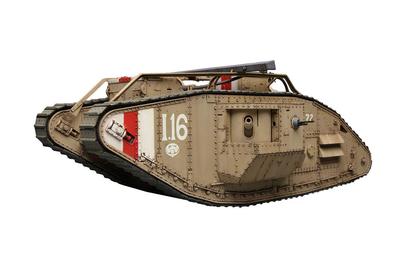 Meng Model 1/35 Британский тяжелый танк Mk.5 Мужской Пластиковая модель MTS020