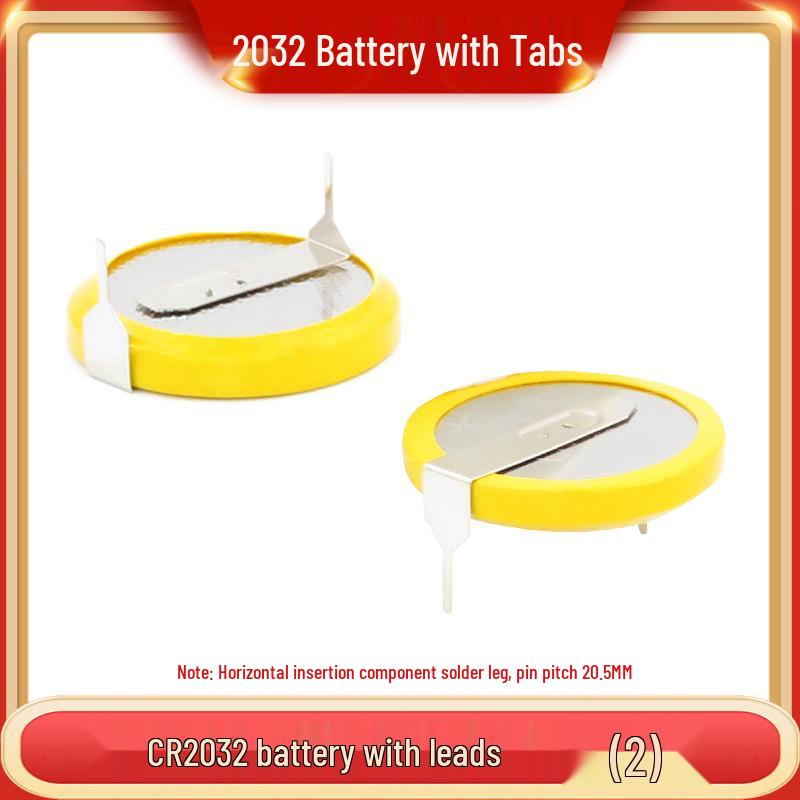 3V Coin Battery Holder for CR2032, CR1220, CR1632, CR2450 - Spring Contact SMD Connector