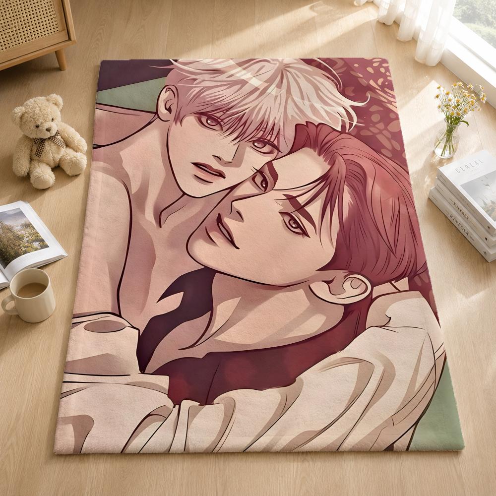 Animation P-PearlBoy Throw Blankets Soft Warm Flannel Blanket Bedding for Bed Living room Home Sofa