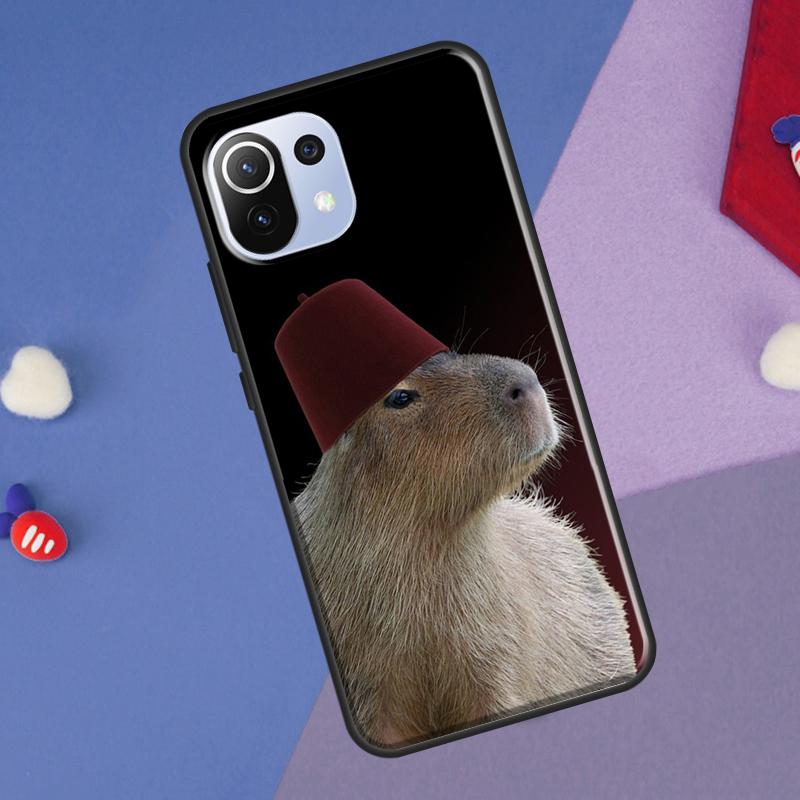 Капибара милое животное Чехол для Xiaomi 13 14 Ultra 11T 12T 13T 14T Pro POCO X7 Pro X3 X5 F3 F5 F6 M6 X6 Pro Case