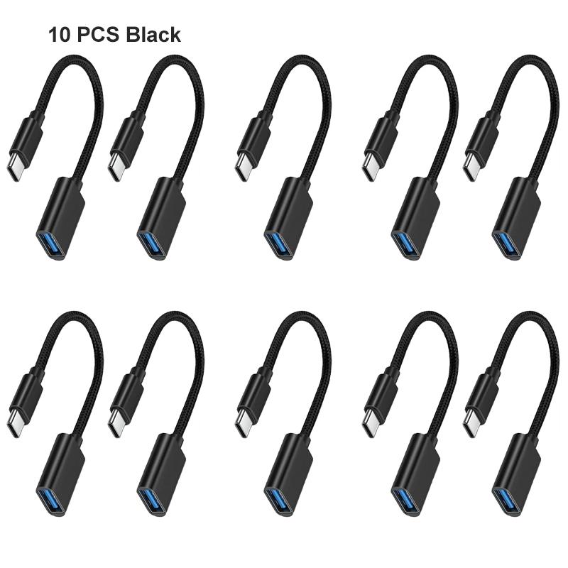 Кабель-адаптер OTG Type C USB-адаптер типа C для Xiaomi Samsung S20 Huawei OTG Кабель-переходник для передачи данных для MacBook Pro