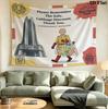 Onepunch Man Wall Tapestry Aesthetic Wall Hanging Printed Fabric Blanket Decorative Tapestries For Bedroom Living Room Home Decor
