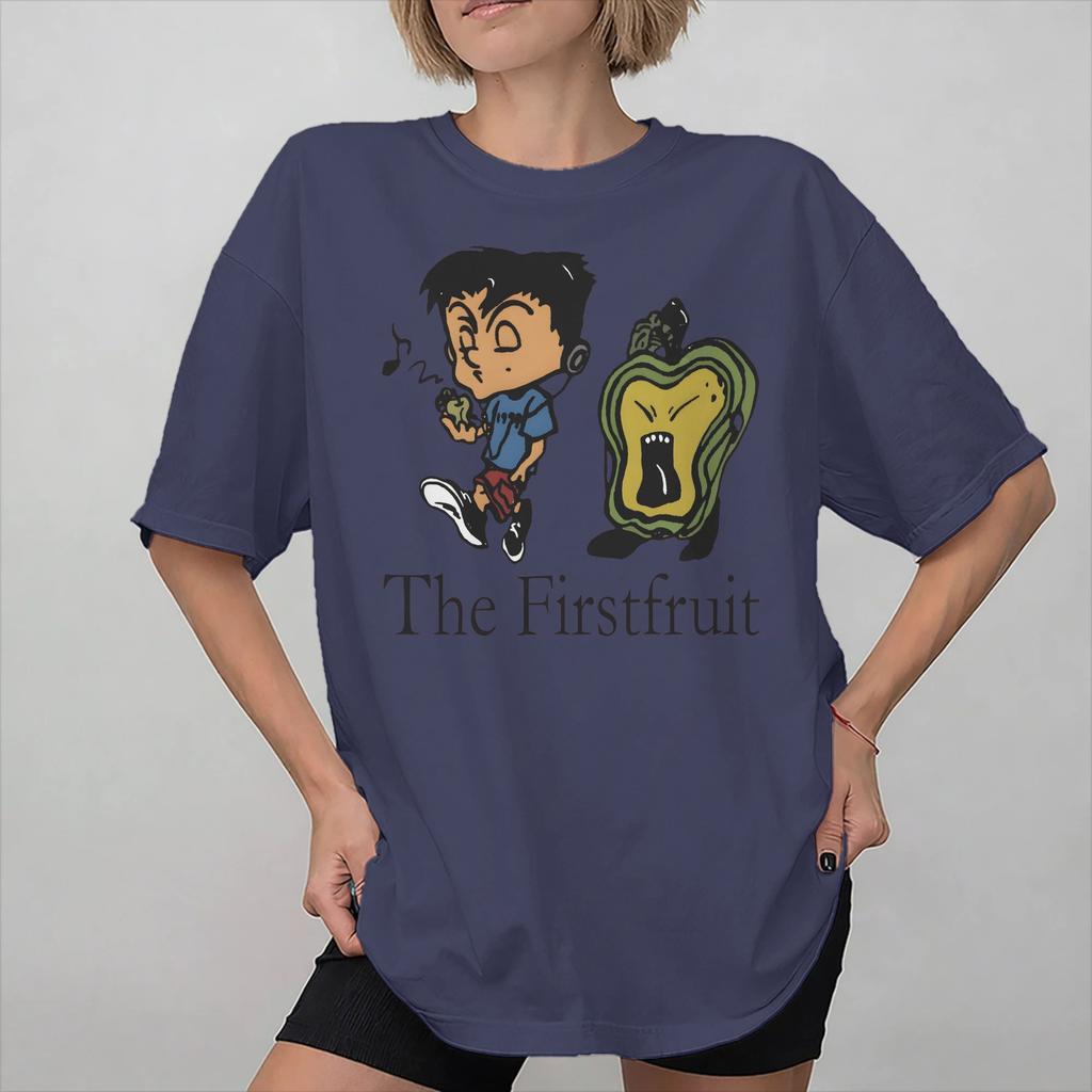 Mark The FirstFruit Printed T Shirts for Unisex Women 100 Cotton Tee Shirt Clothing