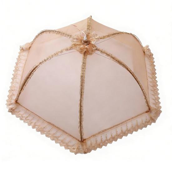 Складная сетчатая крышка для еды, многоразовая, отпугивающая насекомых, защита для еды на открытом воздухе