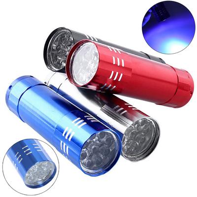 Nail Droger Mini 9 Led Verlichting Zaklamp УФ-лампа Draagbare Гель-лампа для ногтей