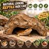 Resin Resin Rock Simulation Odorless Reptile Shelter Decorative Natural Rock Design  Pet Enclosure