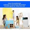 35W LCD Negative Ion Air Purifier Household Formaldehyde Odor Dust Smoke Removal Intelligent HEPA Filter Ozonizer Sterilizer