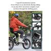 OT30 Cargo Ebike 500 Вт Мощный двигатель 48 В 13 Ач Съемный аккумулятор Aldult Electro Tricycle 20-дюймовый складной электровелосипед повышенной проходимости
