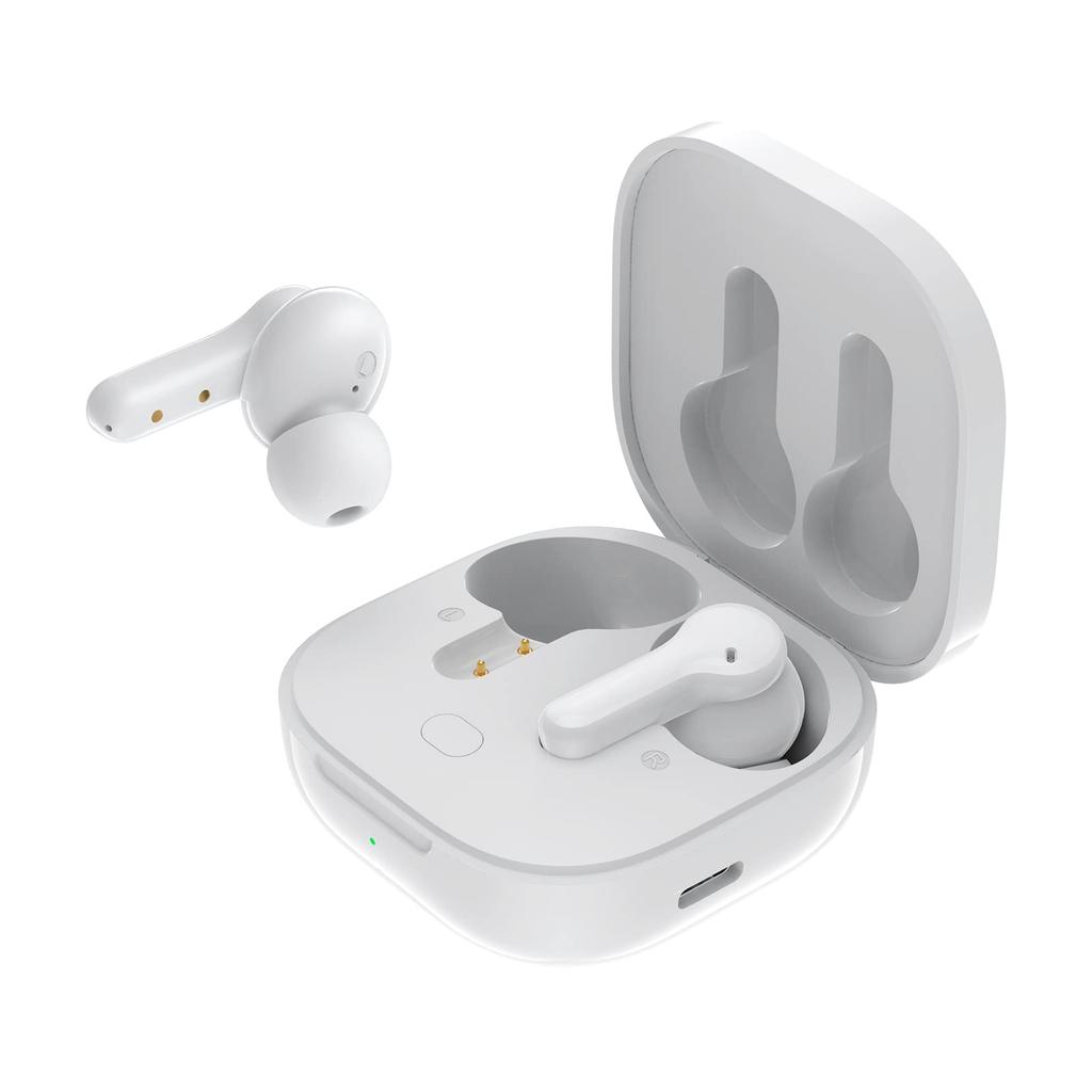 QCY T13 Wireless Bluetooth 40 Hours of Clear Compatible with Fast Automatic Separate Left and Right Easy Touch IPX5 Compact and Technical Standards