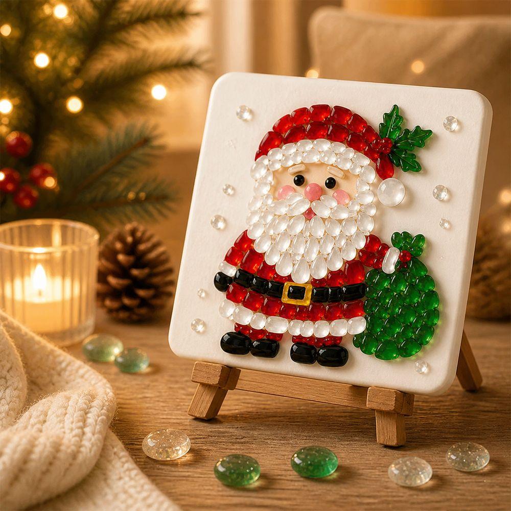 Christmas Crafts Christmas Mosaic DIY Art Kit Christmas Decorative Display Art Home Decoration