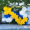 Royal Blue Yellow Balloon Arch Garland Kit Kid Birthday Party Ballon Decor Baby Shower Wedding Anniversary Graduation Decoration
