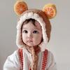 Fleece Fruit Ear Hat Plush Ear Protection Hat Kawaii Baby Beanie Cap Outdoor
