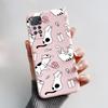 Для Redmi Note 11S Note 11 Pro 5G 4G Чехол Милый Кролик Панда Защитный Fundas Обложка Для Redmi Note 11 note11E Силиконовый Чехол для Телефона
