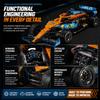 Formula Racing Building Block Car Kit Aerodynamic Design Functional Steering Mechanical Brick Model Toy For Christmas Gift