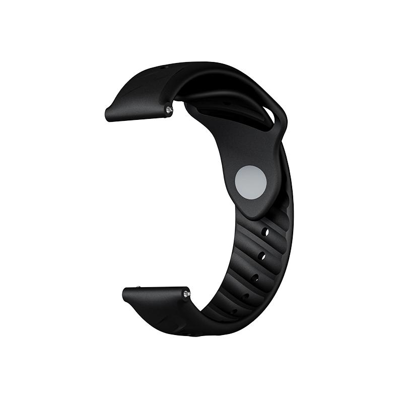 Lightweight Flexible Watch Band FKM Rubber Material Soft Touch Feeling Comfortable Wear All Day Long for Samsung Galaxy Watch