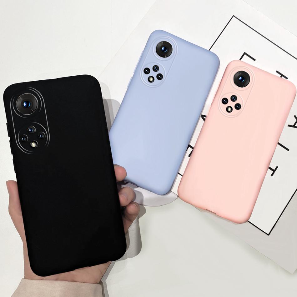 Силиконовый чехол для телефона конфетного цвета для Honor 50 Pro SE 5G Чехол Ультратонкий Матовый ТПУ Покрытие На Honor 50 Lite Чехол Honor50 50Pro 50SE