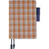 Hobonichi Techo Original Size Notebook Cover Shirt Check (A6) Fabric/Brownie