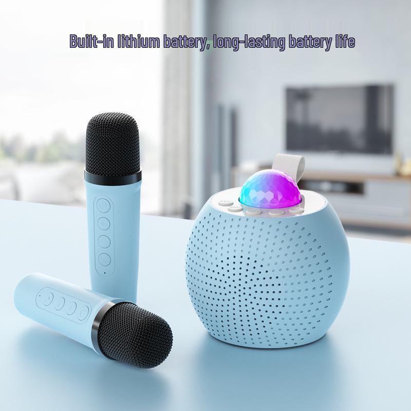 Z1 Портативная Bluetooth колонка и микрофон «все в одном» со светодиодной подсветкой