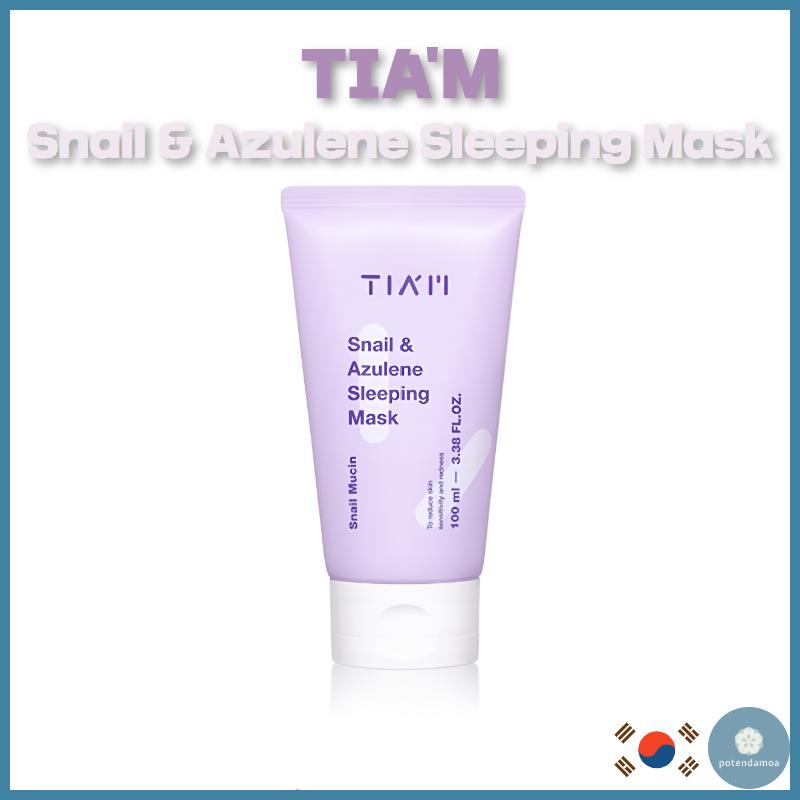 [TIAM] Snail & Azulene Sleeping Mask 100ml