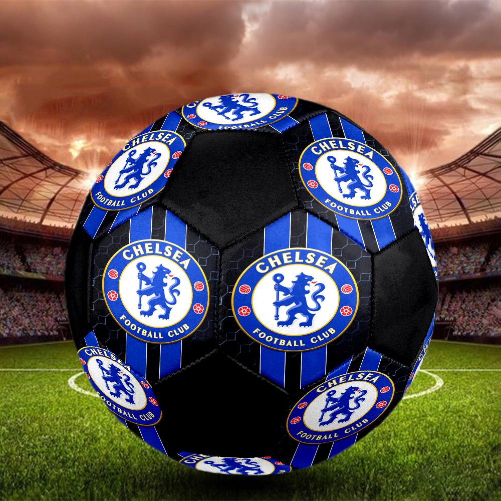 Футбольный мяч для зала Chelsea FC Цветной Для всех возрастов Размер 5 Машинная строчка ПВХ Готов к соревнованиям Прочный Высокий отскок