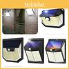 High Lumen Outdoor Solar Wall Lamp Ip65 Waterproof Motion Activated Garden Light